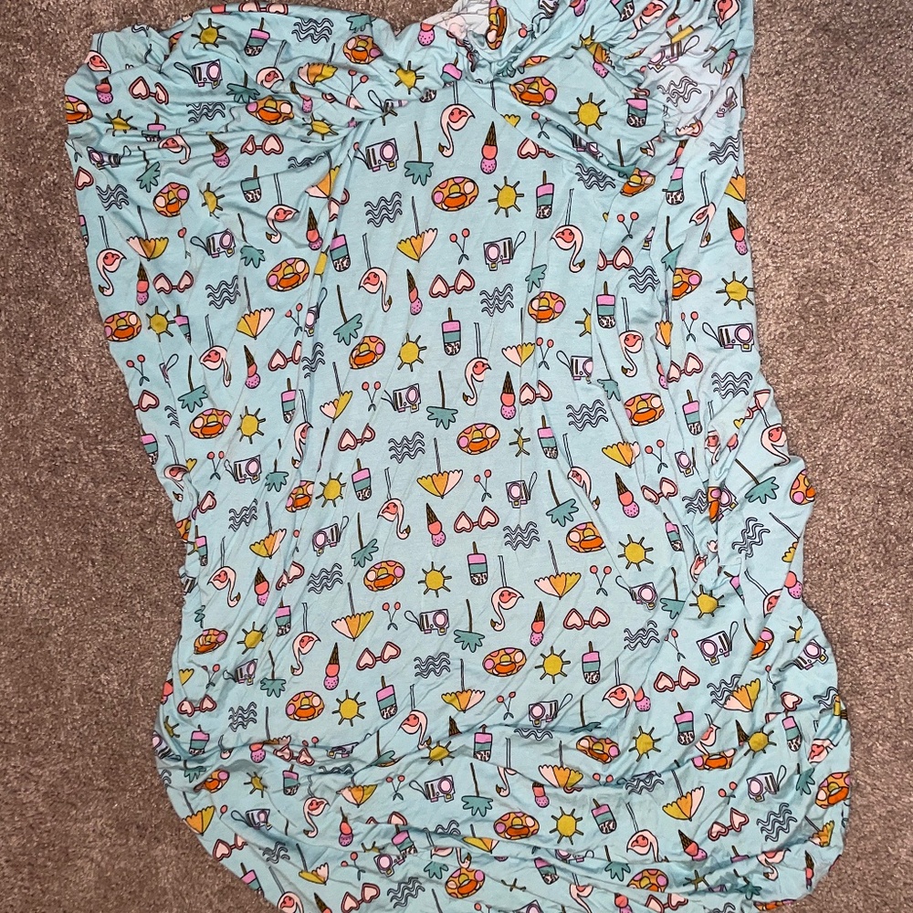 Little Sleepies Pool Party Crib sheet